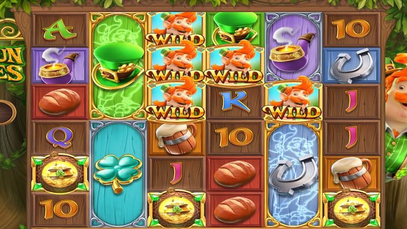 Cấu trúc game Leprechaun Riches